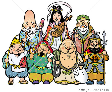 七福神　縁起物 26247140