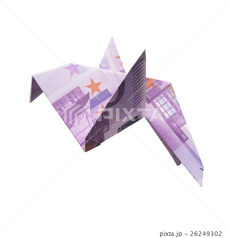 Origami Bird from banknotes Origami Bird from banknotes 26249302