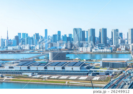 豊洲市場　魚市場　生鮮市場　新設備 26249912