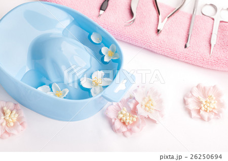 tool for manicure on white background tool for manicure on white background 26250694