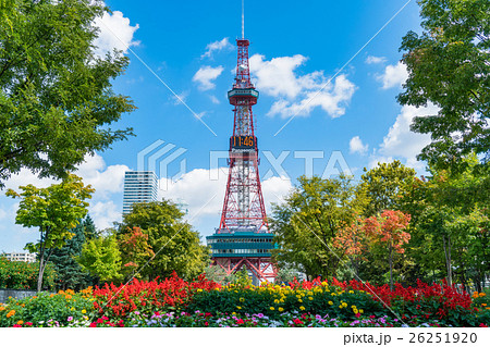 札幌・大通公園とテレビ塔 札幌・大通公園とテレビ塔 26251920