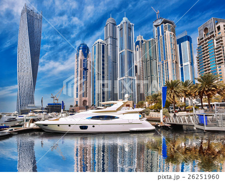 Dubai Marina in United Arab Emirates, Middle East Dubai Marina in United Arab Emirates, Middle East 26251960