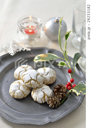 イタリアのクリスマスクッキー　リッチャレッリ／ricciarelli 26253182