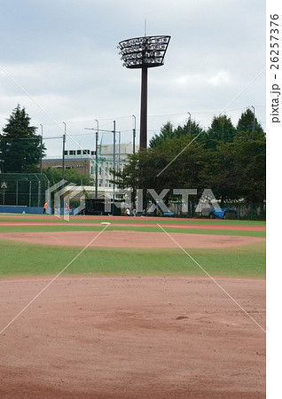 人工芝の野球場 豊島区総合体育場 野球場 東京都豊島区東池袋 4 41 30 の写真素材