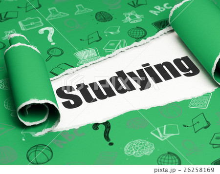 Learning concept: black text Studying under the Learning concept: black text Studying under the 26258169