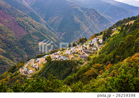 長野県飯田　秋の下栗の里 26259398