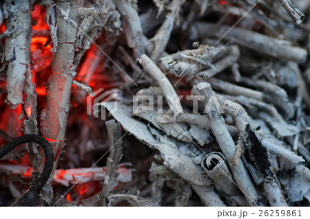 coal and ash in the fire 26259861