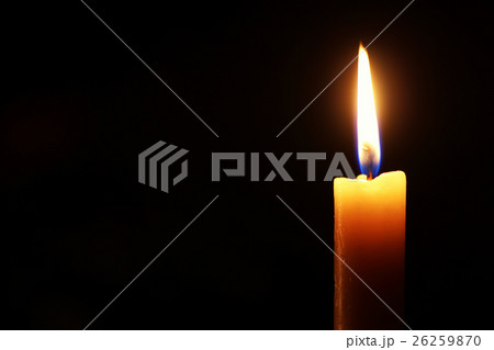 candle flame isolated on black candle flame isolated on black 26259870
