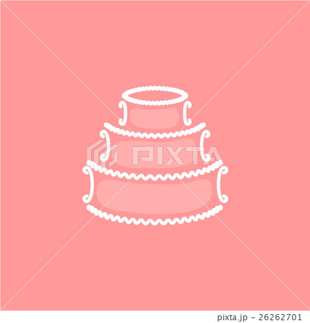 Wedding cake logo 26262701