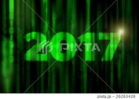 2017 mosaic abstract digital matrix background 2017 mosaic abstract digital matrix background 26263426