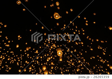 タイ チェンマイ・イーペン祭り タイ チェンマイ・イーペン祭り 26265359