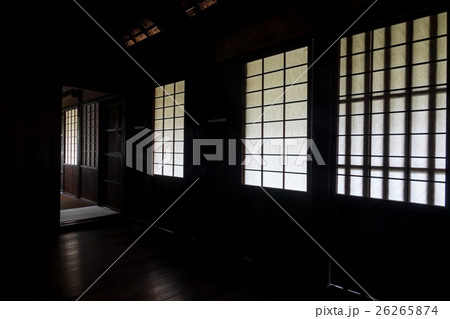 古民家の障子 26265874