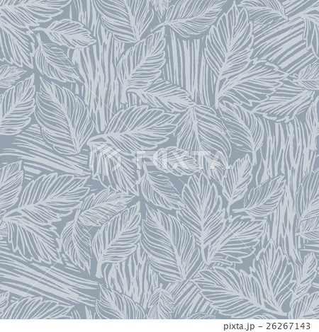 Seamless pattern with lace autumn leaves 26267143