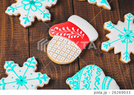 Homemade delicious Christmas gingerbread cookies Homemade delicious Christmas gingerbread cookies 26269033