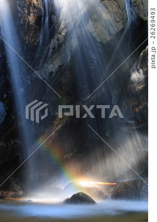 金引の滝と虹 金引の滝と虹 26269493