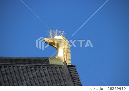 平城宮跡第一次大極殿の鴟尾 平城宮跡第一次大極殿の鴟尾 26269959