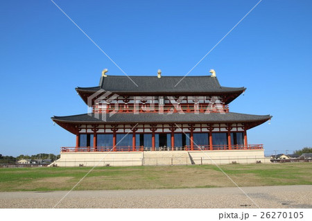 平城宮跡第一次大極殿 平城宮跡第一次大極殿 26270105