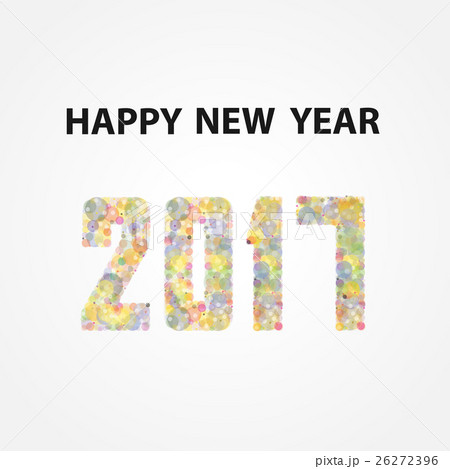 Happy New Year 2017 background. 26272396