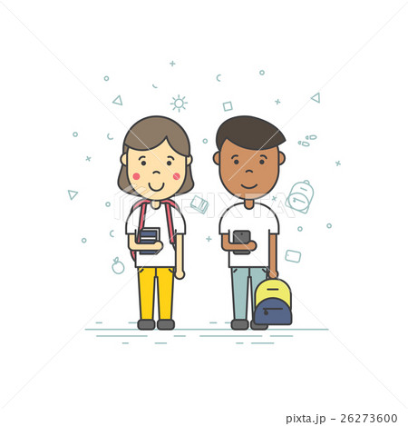 Cute pupils students Cute pupils students 26273600