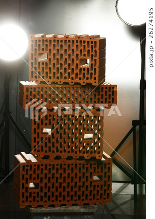 Closeup view of bricks 26274195