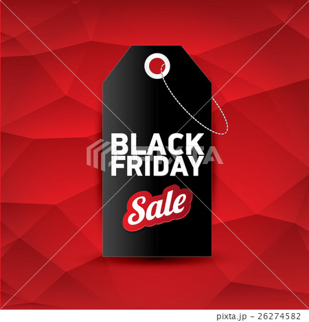 vector Black Friday sale poster or banner 26274582