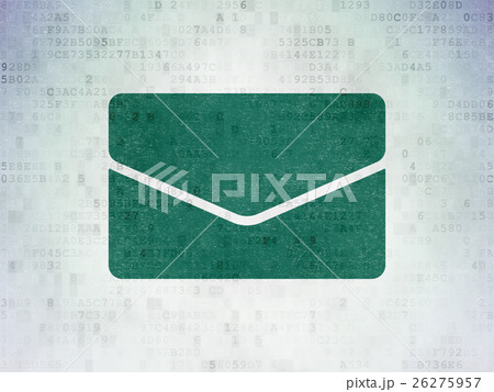 Business concept: Email on Digital Data Paper Business concept: Email on Digital Data Paper 26275957