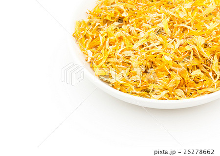 トウキンセンカ　カレンデュラ ハーブ： Calendula flowers 26278662