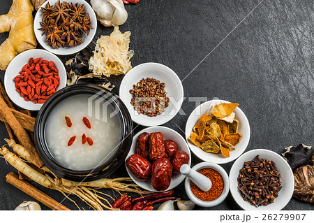 朝鮮人参と漢方　薬膳　健康食 Chinese medicine and ginseng 26279907