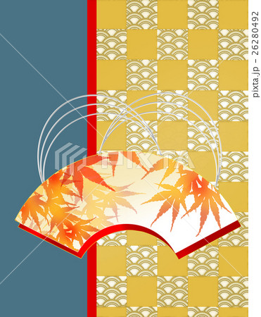 和柄　扇子　正月 26280492