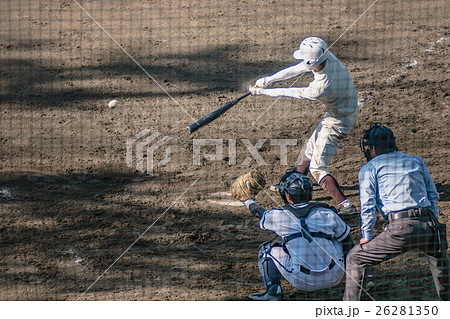 高校野球試合風景 26281350