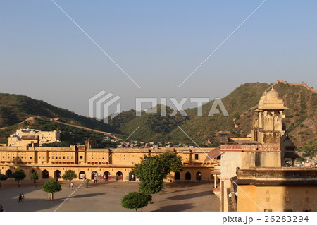 世界遺産　アンベール城　インド　ジャイプール 26283294