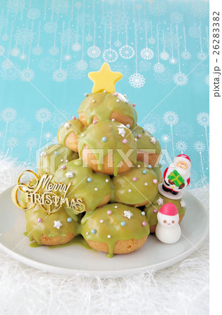 クリスマスツリーのクロカンブッシュ クリスマスツリーのクロカンブッシュ 26283382