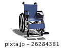 車いす　３Dイラスト 26284381