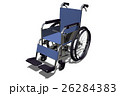 車いす　３Dイラスト 26284383
