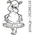 Dancing hippopotamus girl 26286116