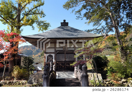 安国寺 開山堂（重要文化財・塑造瑞巌和尚坐像が安置されるお堂） 26286174
