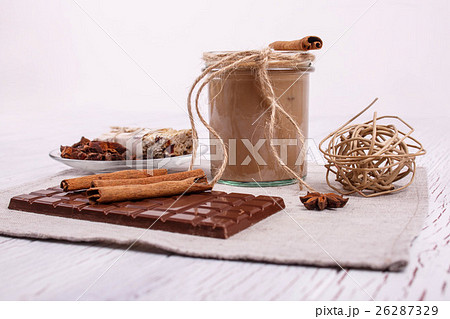 brown detox coctail with cinnamon sticks brown detox coctail with cinnamon sticks 26287329