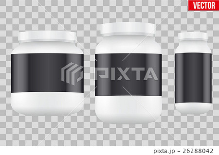 Mock-up Background of Sport Nutrition Container 26288042