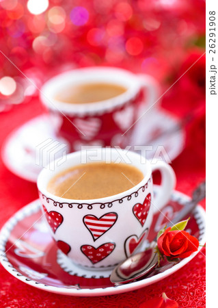 Coffee for Valentine’s day. 26291908