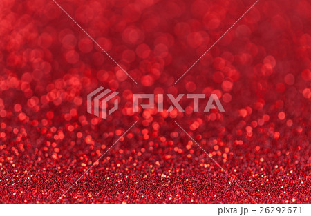 red sparkling background from sequins closeup 26292671