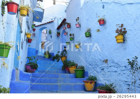 モロッコの青い街、シャウエン 26295443