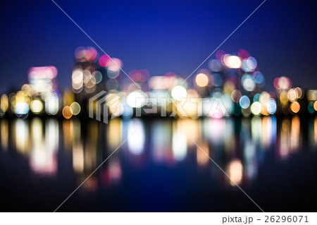 都市の夜景 ぼかし 26296071