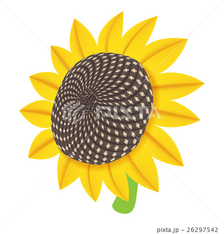 Sun flower icon, cartoon style Sun flower icon, cartoon style 26297542