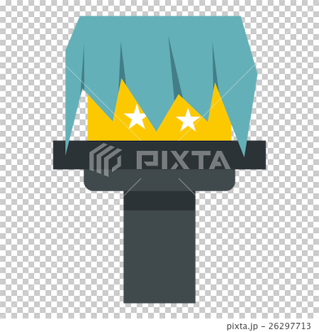 Box magic icon, flat style 26297713