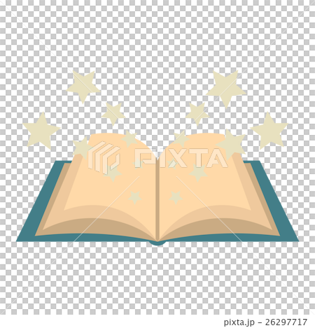 Magic book icon, flat style Magic book icon, flat style 26297717