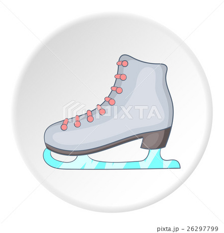 Skates icon, cartoon style 26297799