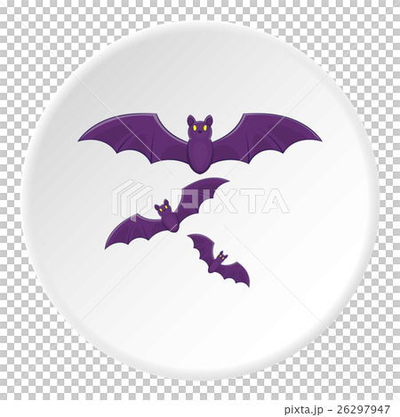 Bats icon, cartoon style Bats icon, cartoon style 26297947
