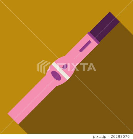 Pink electronic cigarette for smokers icon 26298076