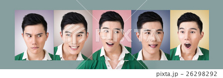 choose a expression of face 26298292
