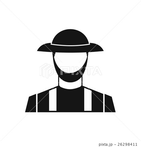 Farmer icon in simple style Farmer icon in simple style 26298411